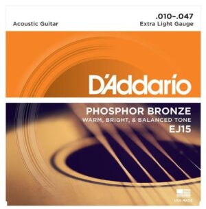 D'Addario - Phosphor Bronze - EJ15 - 010-047